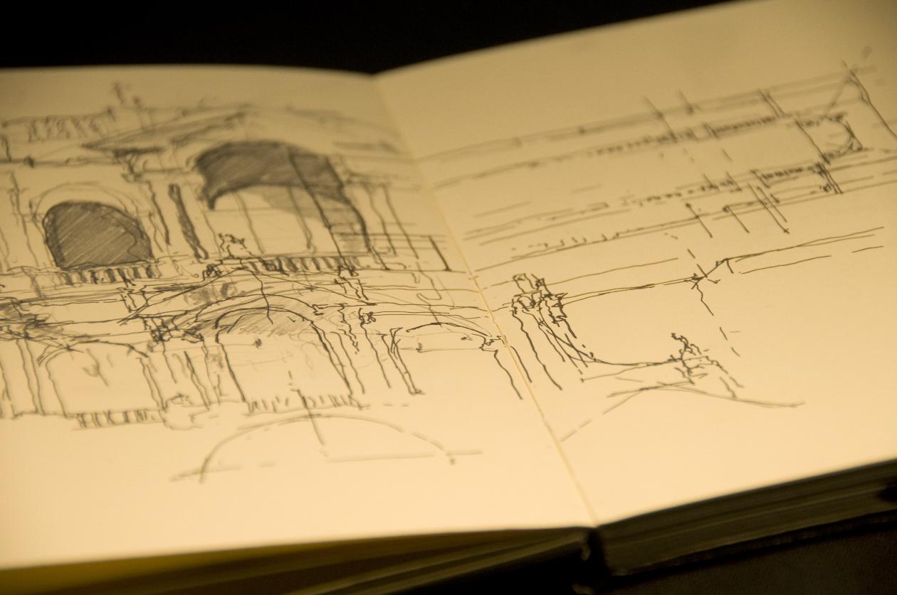 Rome Sketchbook - Kaiyil Gnanakumaran (1st yr, 2010)