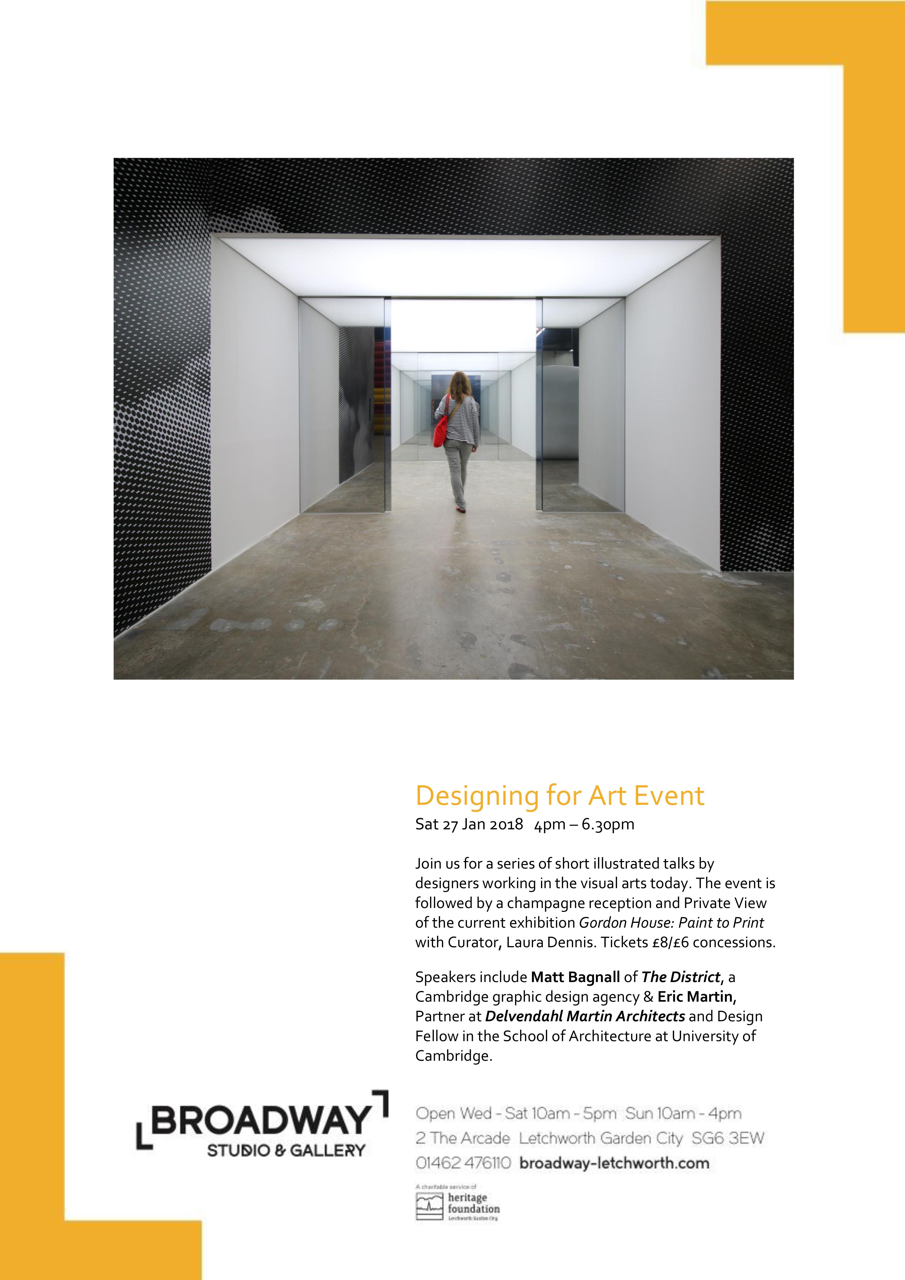 Designing for Art Event Poster