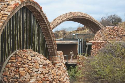 Michael Ramage wins the Wienerberger Brick Award 2012 with Peter Rich and John Ochsendorf for the Mapungubwe Interpretive Centre